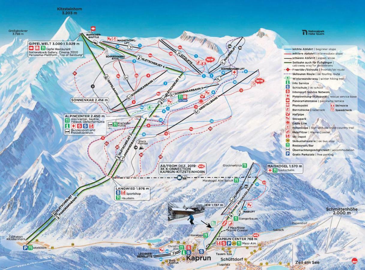 Chalet Maiskogel Kaprun Eksteriør bilde